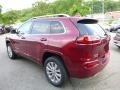 Deep Cherry Red Crystal Pearl - Cherokee Overland 4x4 Photo No. 5