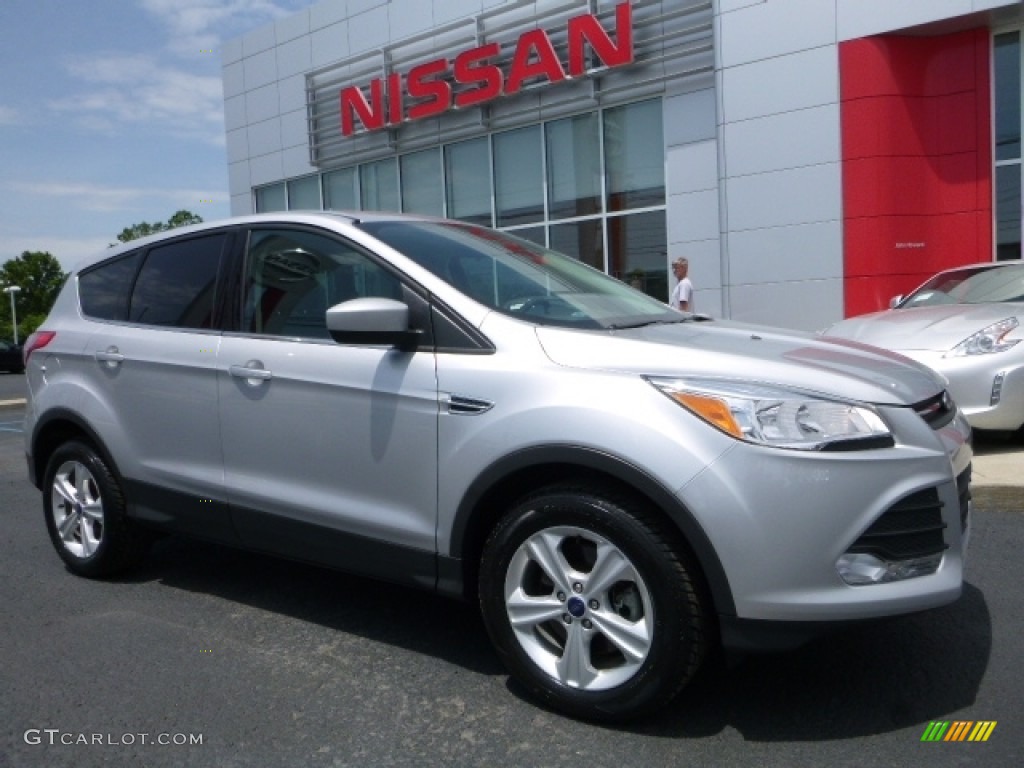 2014 Escape SE 2.0L EcoBoost 4WD - Ingot Silver / Charcoal Black photo #1
