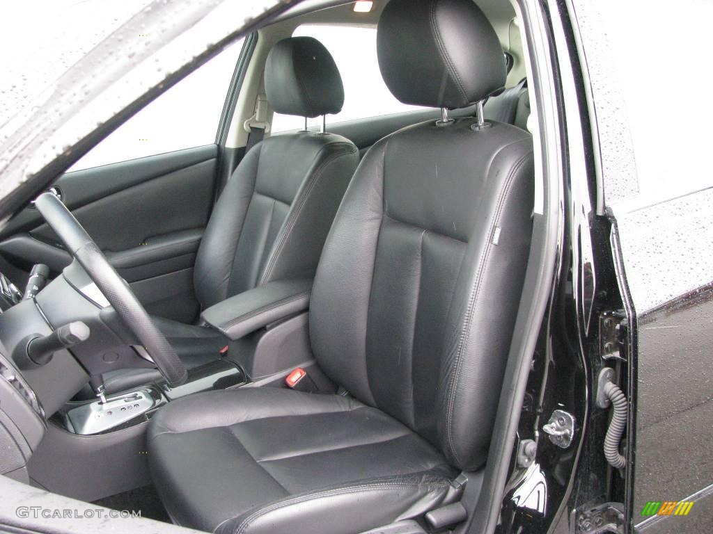 2007 Altima 2.5 S - Super Black / Charcoal photo #9