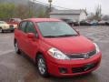 2007 Red Alert Nissan Versa S  photo #4