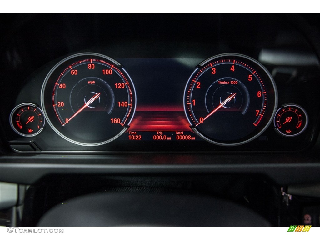 2016 BMW X6 sDrive35i Gauges Photo #113651293