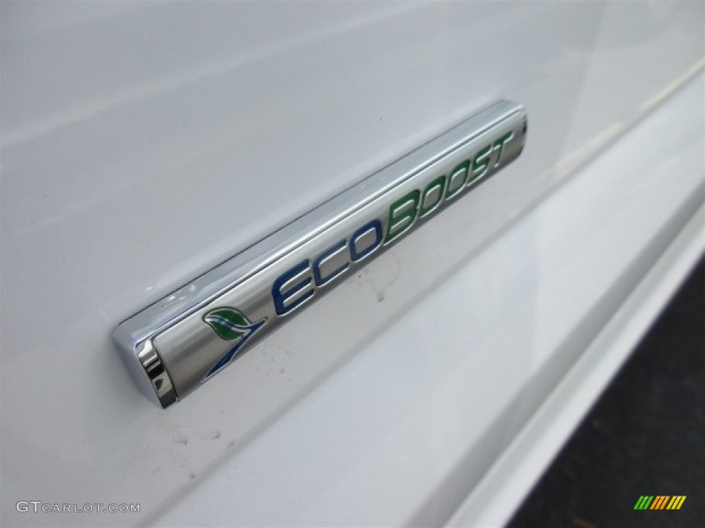 2016 F150 Lariat SuperCrew - Oxford White / Medium Earth Gray photo #4