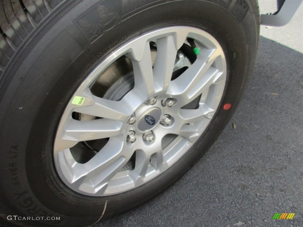 2016 F150 Lariat SuperCrew - Oxford White / Medium Earth Gray photo #5