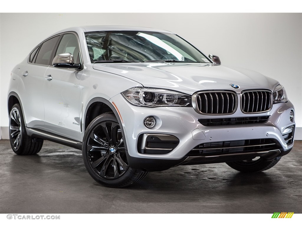 Glacier Silver Metallic 2016 BMW X6 sDrive35i Exterior Photo #113651387