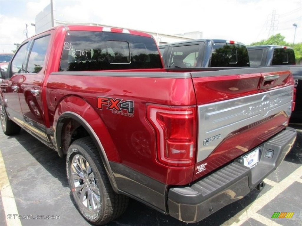 2016 F150 King Ranch SuperCrew 4x4 - Ruby Red / King Ranch Java photo #6