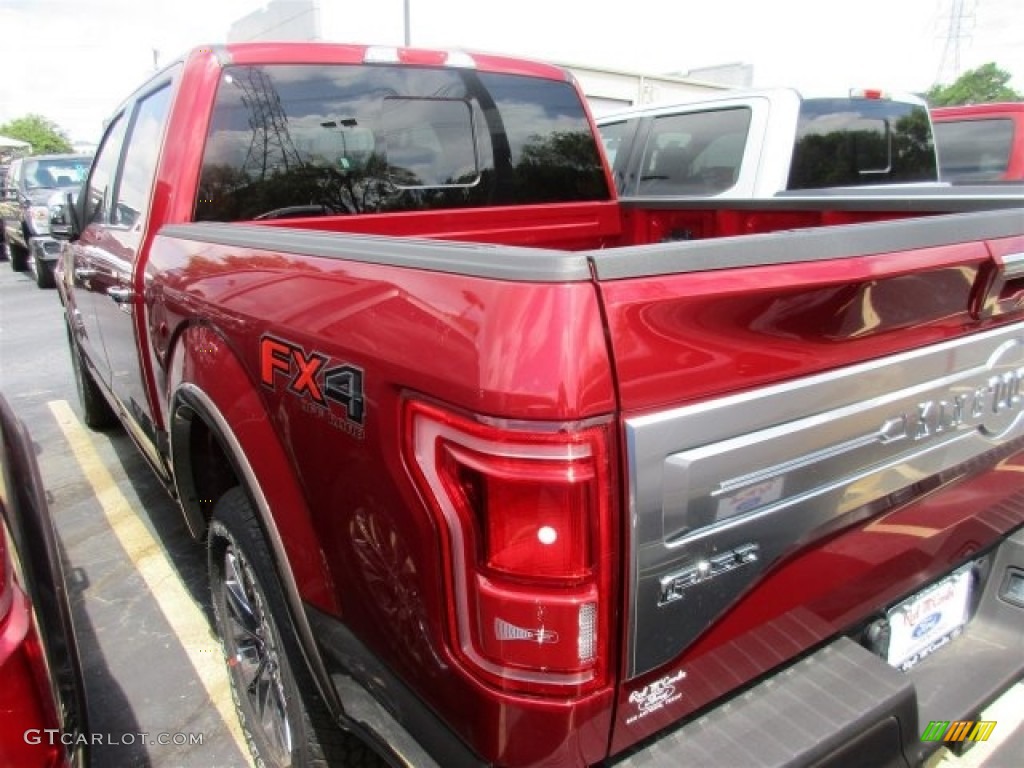 2016 F150 King Ranch SuperCrew 4x4 - Ruby Red / King Ranch Java photo #5