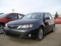 2008 Obsidian Black Pearl Subaru Impreza 2.5i Wagon  photo #1