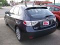 2008 Obsidian Black Pearl Subaru Impreza 2.5i Wagon  photo #3