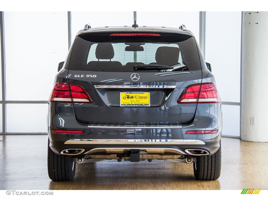 2016 GLE 350 - Steel Grey Metallic / Black photo #4