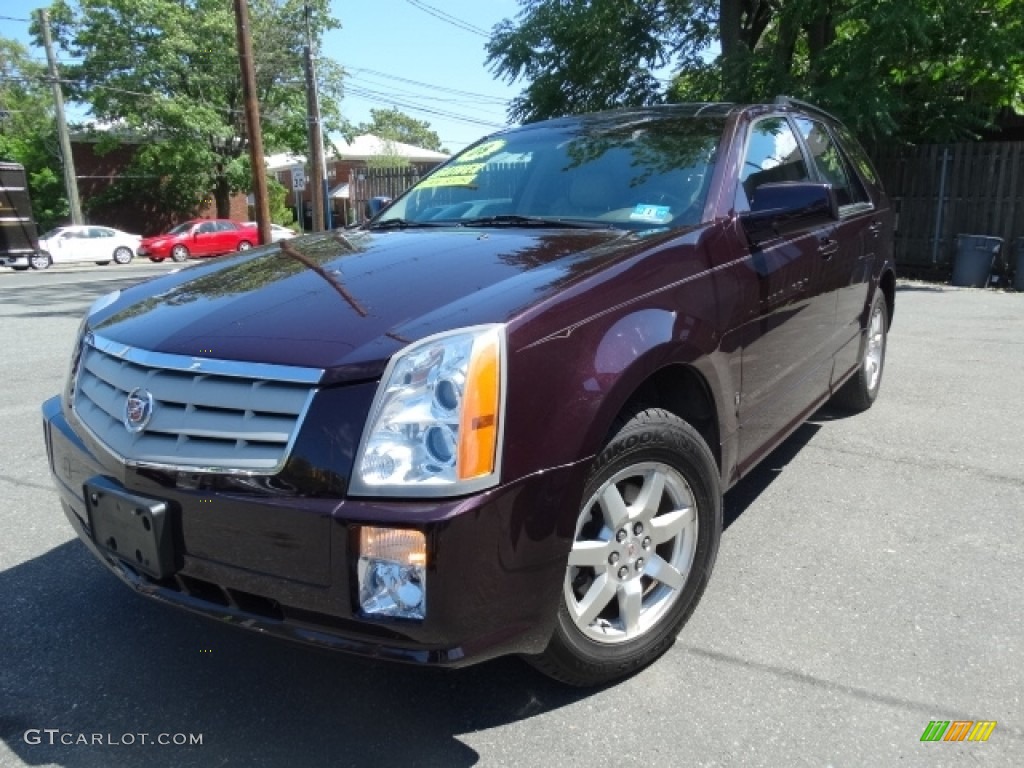 Black Cherry 2008 Cadillac SRX 4 V6 AWD Exterior Photo #113653739