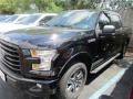 2016 Shadow Black Ford F150 XLT SuperCrew 4x4  photo #2