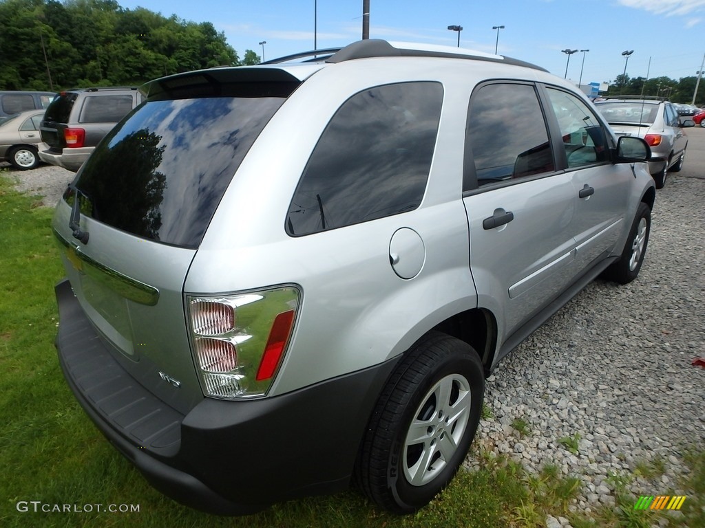 2005 Equinox LS AWD - Galaxy Silver Metallic / Light Gray photo #4