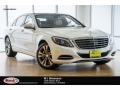 2016 designo Diamond White Metallic Mercedes-Benz S 550 Sedan  photo #1