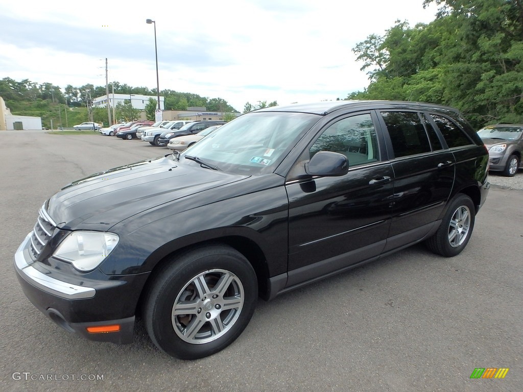 2007 Pacifica Touring AWD - Brilliant Black / Pastel Slate Gray photo #1