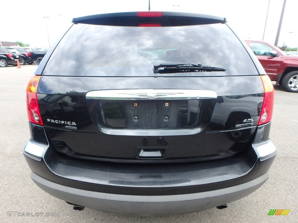 2007 Pacifica Touring AWD - Brilliant Black / Pastel Slate Gray photo #3