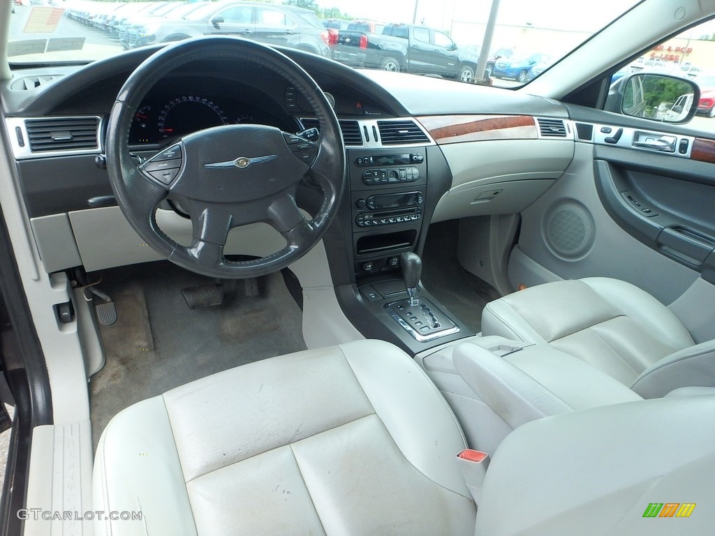 2007 Pacifica Touring AWD - Brilliant Black / Pastel Slate Gray photo #10