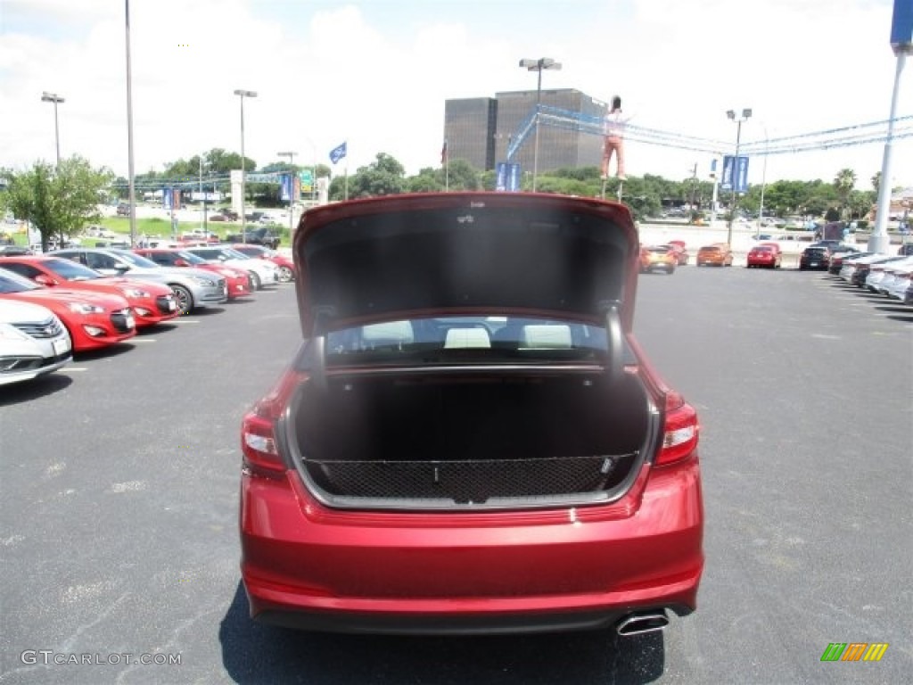 2016 Sonata SE - Venetian Red / Gray photo #9