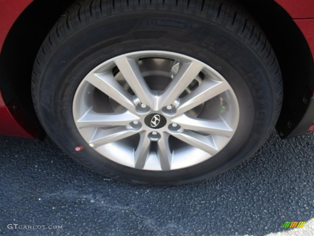 2016 Sonata SE - Venetian Red / Gray photo #20