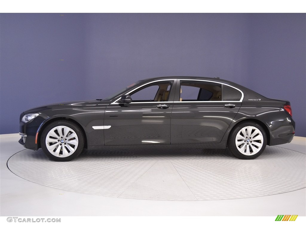 Black Sapphire Metallic 2014 BMW 7 Series ActiveHybrid 7 Exterior Photo #113656733