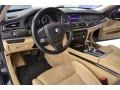 Veneto Beige Prime Interior Photo for 2014 BMW 7 Series #113656886