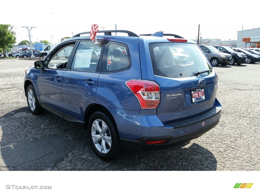 2016 Forester 2.5i - Quartz Blue Pearl / Gray photo #11