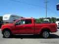 2016 Race Red Ford F150 XLT SuperCab 4x4  photo #2