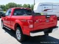 2016 Race Red Ford F150 XLT SuperCab 4x4  photo #3