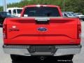 2016 Race Red Ford F150 XLT SuperCab 4x4  photo #4