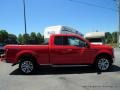 2016 Race Red Ford F150 XLT SuperCab 4x4  photo #6