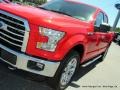 2016 Race Red Ford F150 XLT SuperCab 4x4  photo #29
