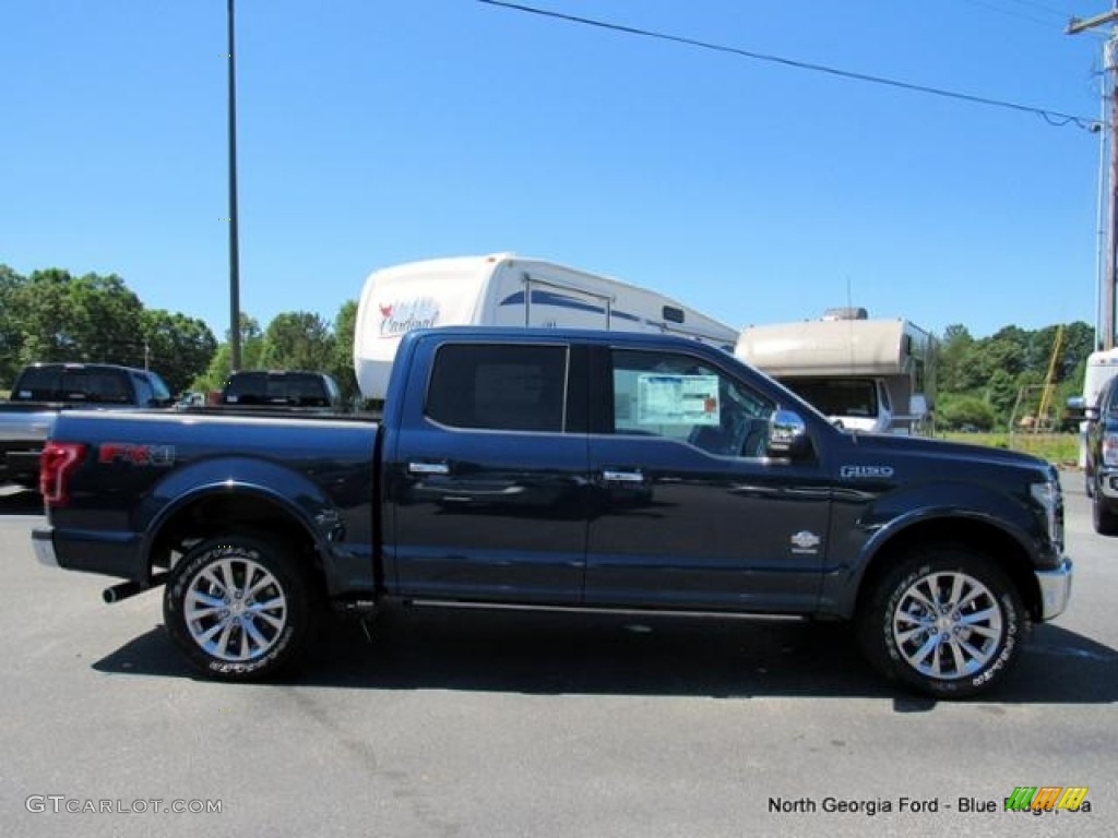 2016 F150 King Ranch SuperCrew 4x4 - Blue Jeans / King Ranch Java photo #6