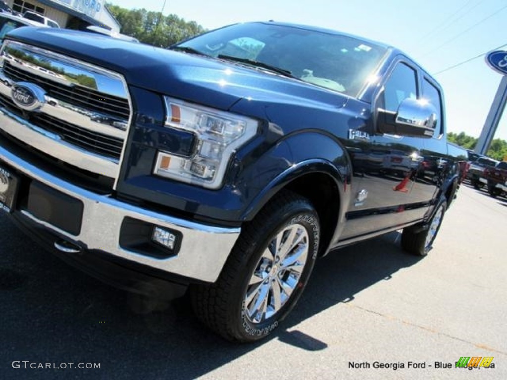 2016 F150 King Ranch SuperCrew 4x4 - Blue Jeans / King Ranch Java photo #36