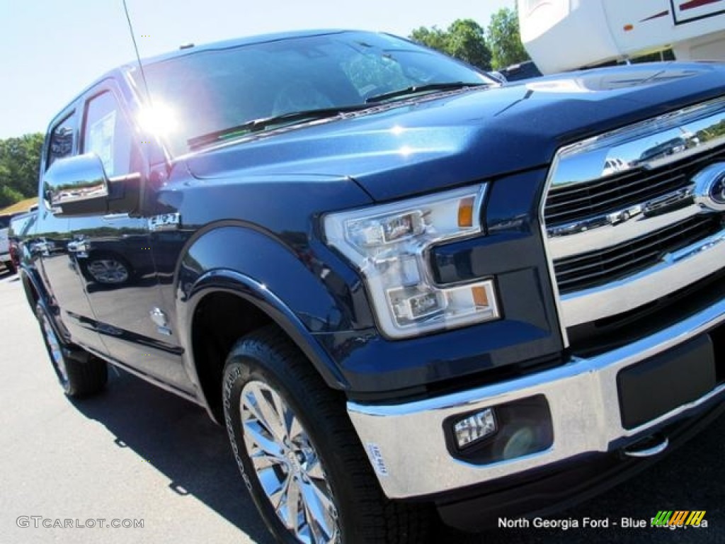 2016 F150 King Ranch SuperCrew 4x4 - Blue Jeans / King Ranch Java photo #37