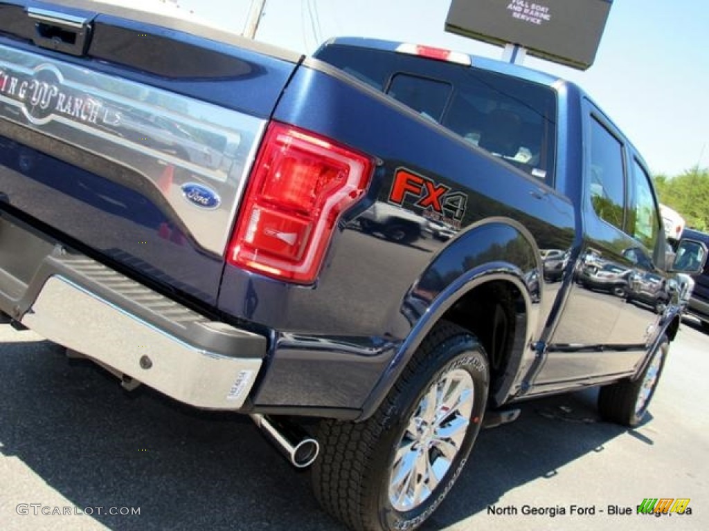 2016 F150 King Ranch SuperCrew 4x4 - Blue Jeans / King Ranch Java photo #38