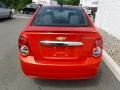 2013 Inferno Orange Metallic Chevrolet Sonic LT Sedan  photo #7