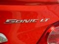 2013 Inferno Orange Metallic Chevrolet Sonic LT Sedan  photo #8