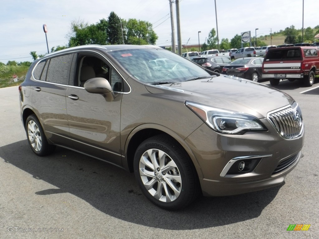 2016 Envision Premium AWD - Bronze Alloy Metallic / Light Neutral photo #5