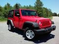 2016 Firecracker Red Jeep Wrangler Sport  photo #4