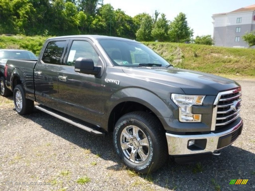 2016 F150 XLT SuperCrew 4x4 - Magnetic / Medium Earth Gray photo #1