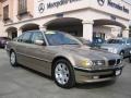 2001 Sahara Beige Metallic BMW 7 Series 740i Sedan  photo #1
