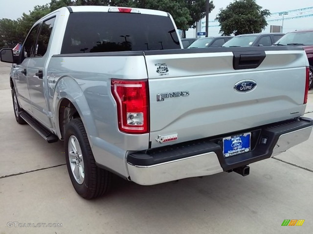 2016 F150 XLT SuperCrew - Ingot Silver / Medium Earth Gray photo #14