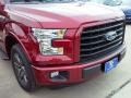 2016 Ruby Red Ford F150 XLT SuperCrew  photo #15
