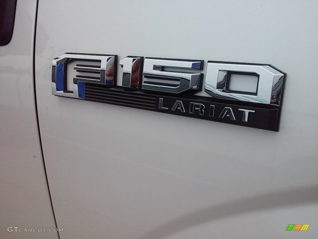 2016 F150 Lariat SuperCrew - White Platinum / Medium Light Camel photo #18
