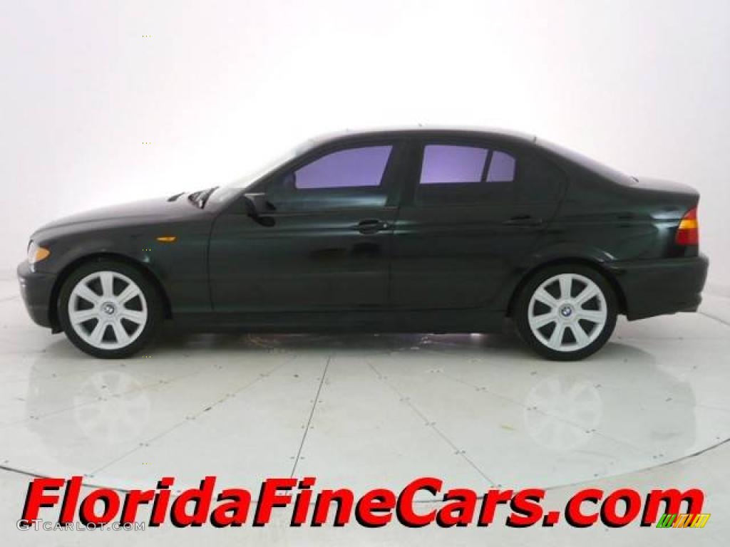 2002 3 Series 325i Sedan - Jet Black / Natural Brown photo #3