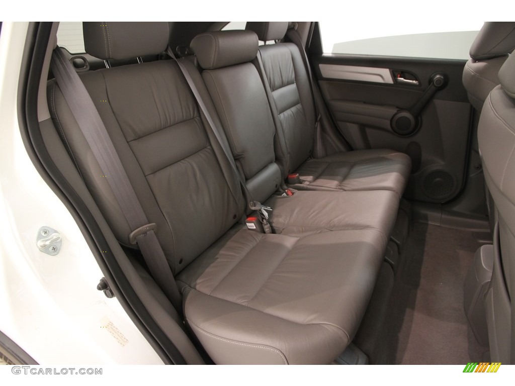 2010 CR-V EX-L AWD - Taffeta White / Gray photo #13
