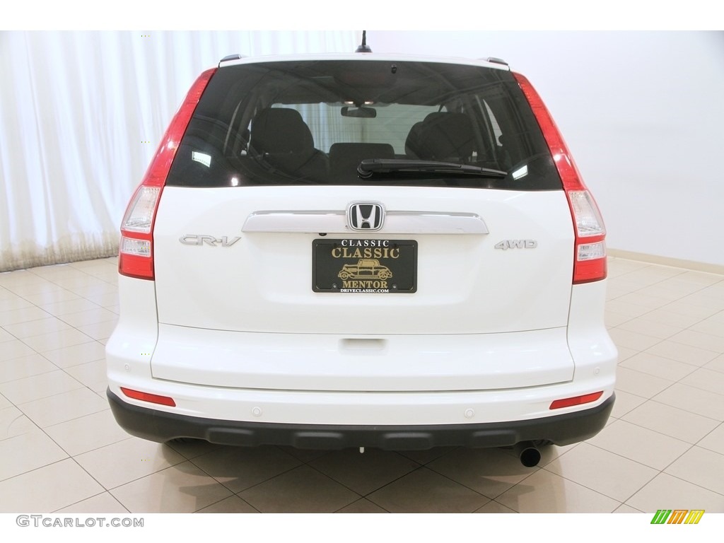 2010 CR-V EX-L AWD - Taffeta White / Gray photo #15