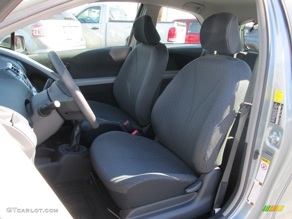 2010 Yaris 3 Door Liftback - Meteorite Metallic / Dark Charcoal photo #13
