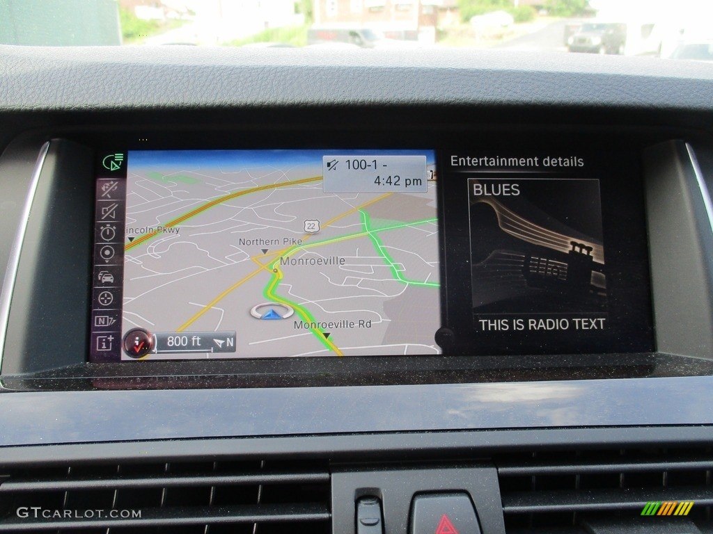 2016 5 Series 528i xDrive Sedan - Dark Graphite Metallic / Black photo #16