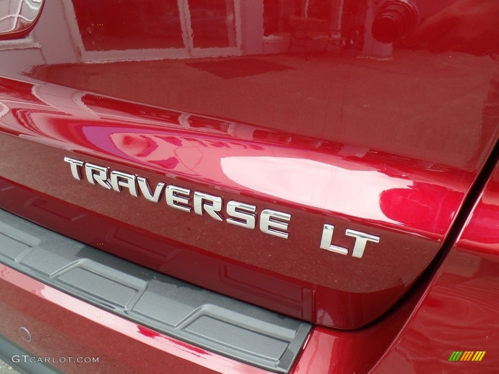 2016 Traverse LT AWD - Siren Red Tintcoat / Ebony photo #11