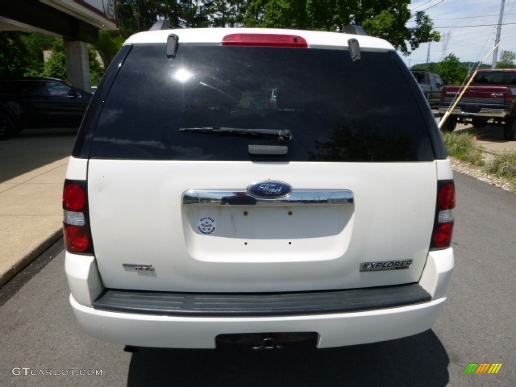 2007 Explorer Limited 4x4 - White Sand Tri-Coat / Black photo #12